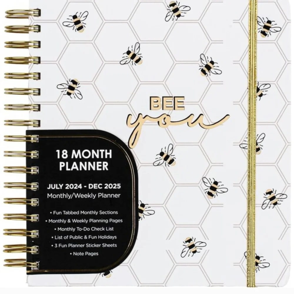 Bee You Spiral Notebook